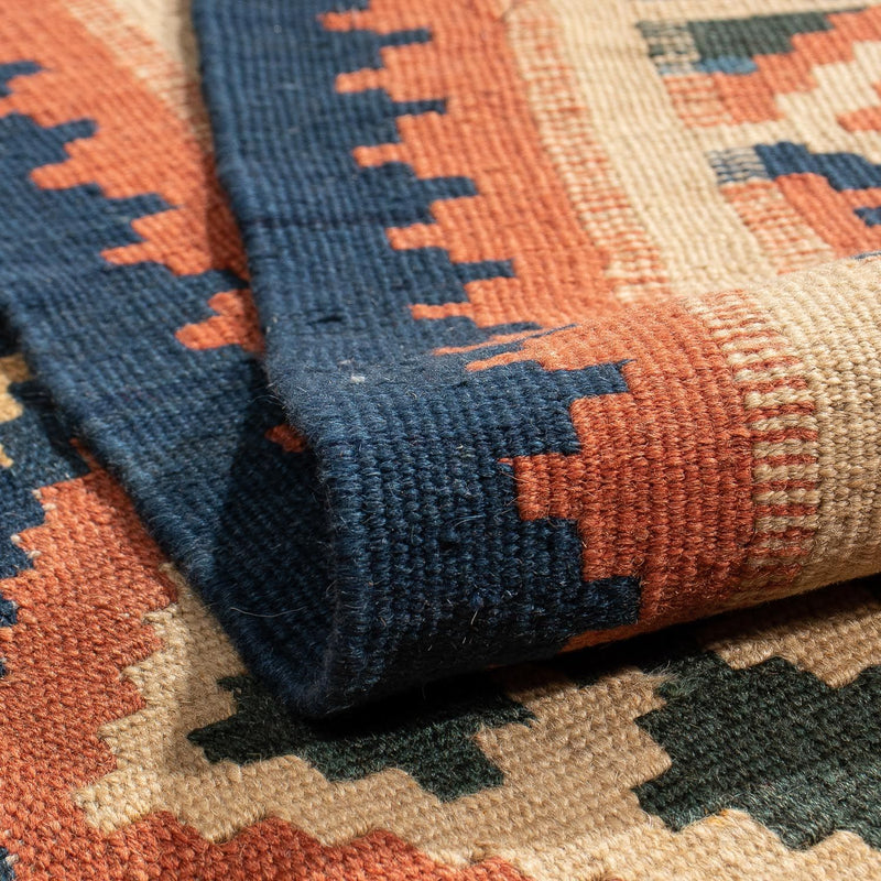 Tappeto Kelim - Orientale - 200 x 157 cm - marrone