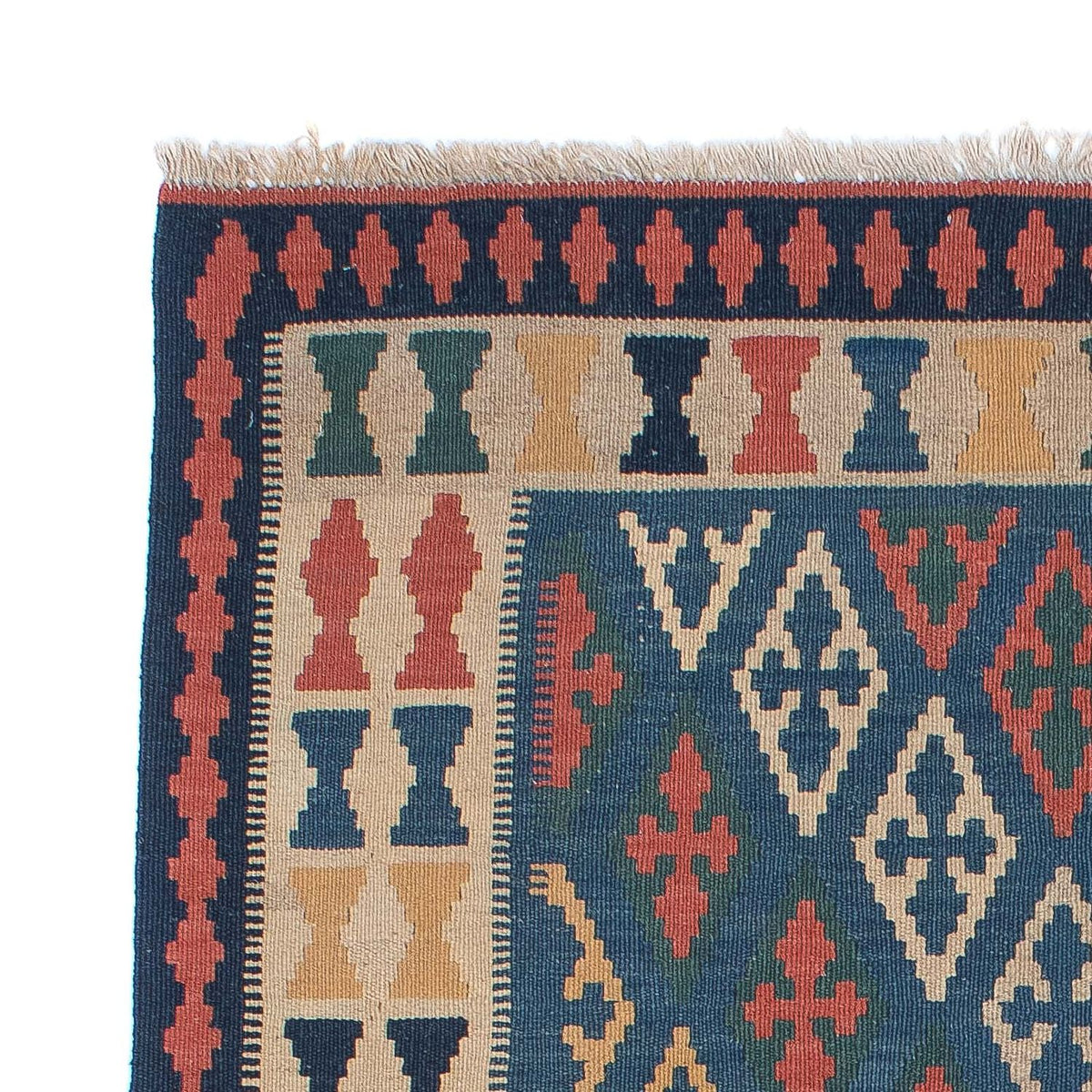 Tappeto Kelim - Orientale - 189 x 119 cm - blu