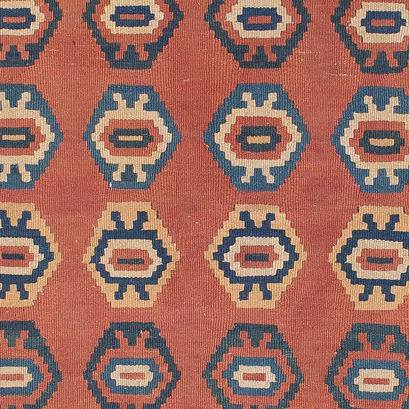 Tappeto Kelim - Orientale - 169 x 121 cm - ruggine