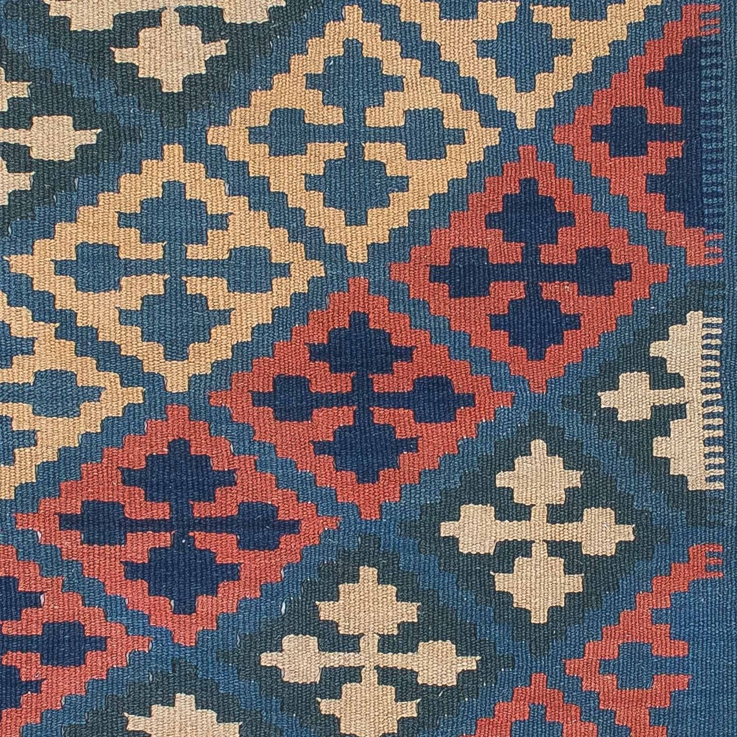 Tappeto Kelim - Orientale - 175 x 116 cm - blu
