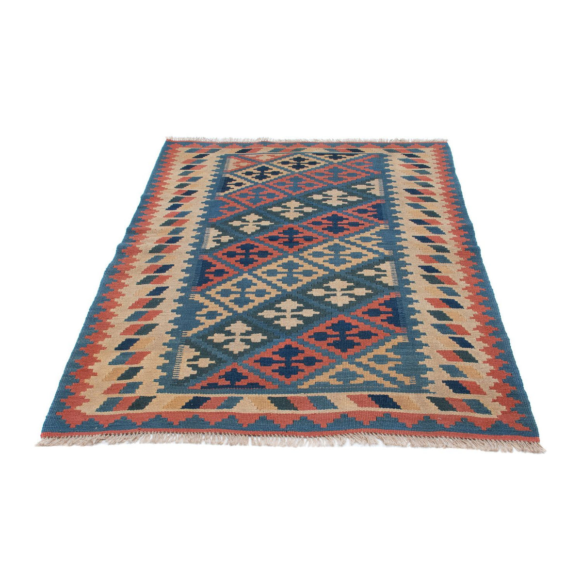 Tappeto Kelim - Orientale - 175 x 116 cm - blu