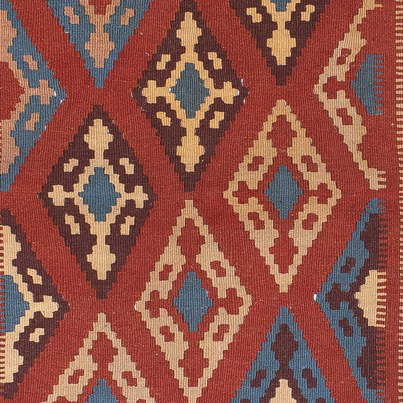 Tappeto Kelim - Orientale - 170 x 114 cm - rosso scuro