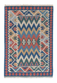 Tappeto Kelim - Orientale - 168 x 116 cm - multicolore