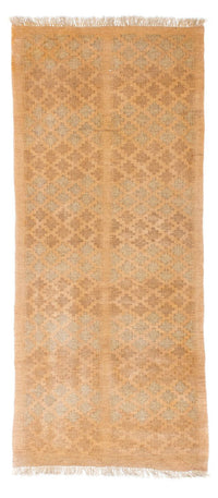 Tappeto corsia Tappeto Kelim - Orientale - 200 x 84 cm - marrone chiaro