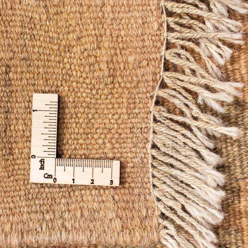 Tappeto corsia Tappeto Kelim - Orientale - 200 x 84 cm - marrone chiaro