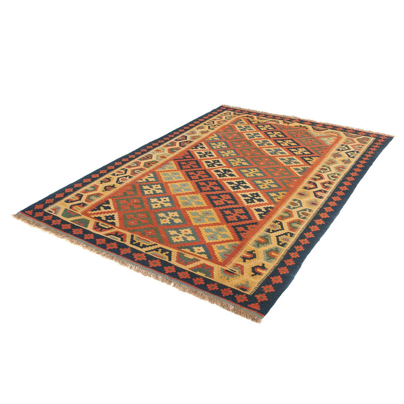 Tappeto Kelim - Orientale - 213 x 148 cm - rosso scuro