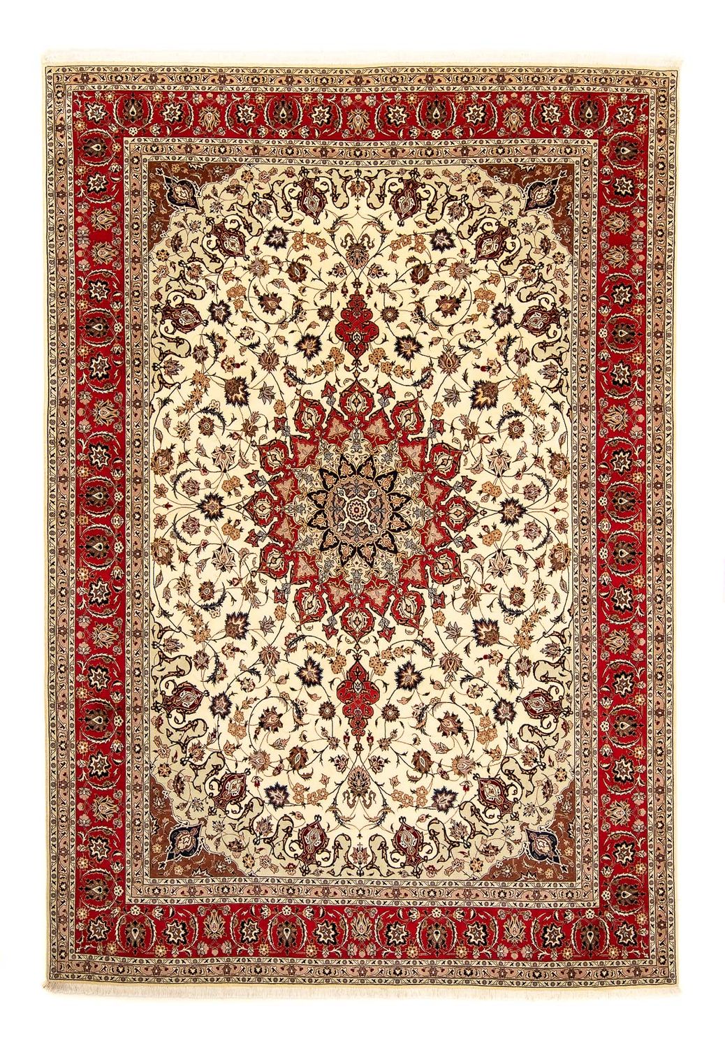 Tappeto Persero - Tabriz - Reale - 354 x 253 cm - beige
