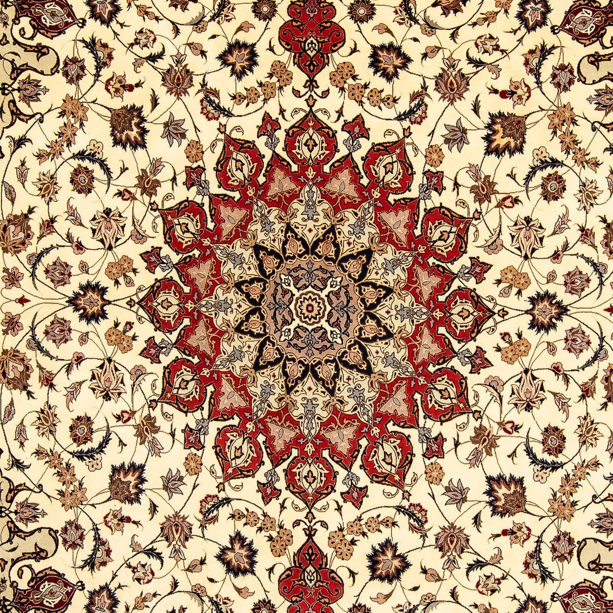 Tappeto Persero - Tabriz - Reale - 354 x 253 cm - beige