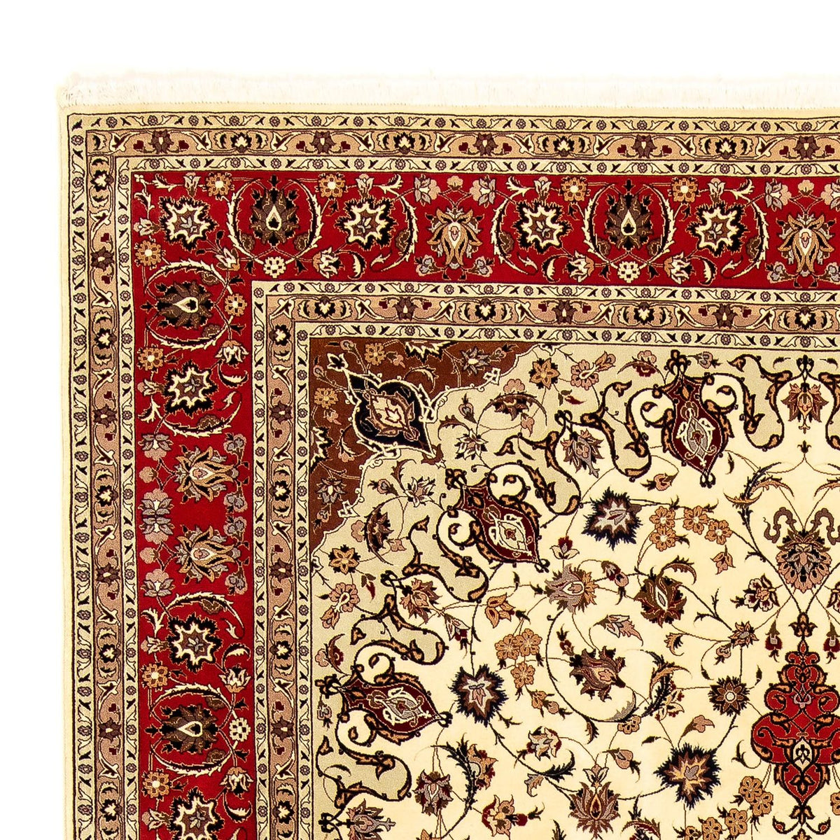 Tappeto Persero - Tabriz - Reale - 354 x 253 cm - beige