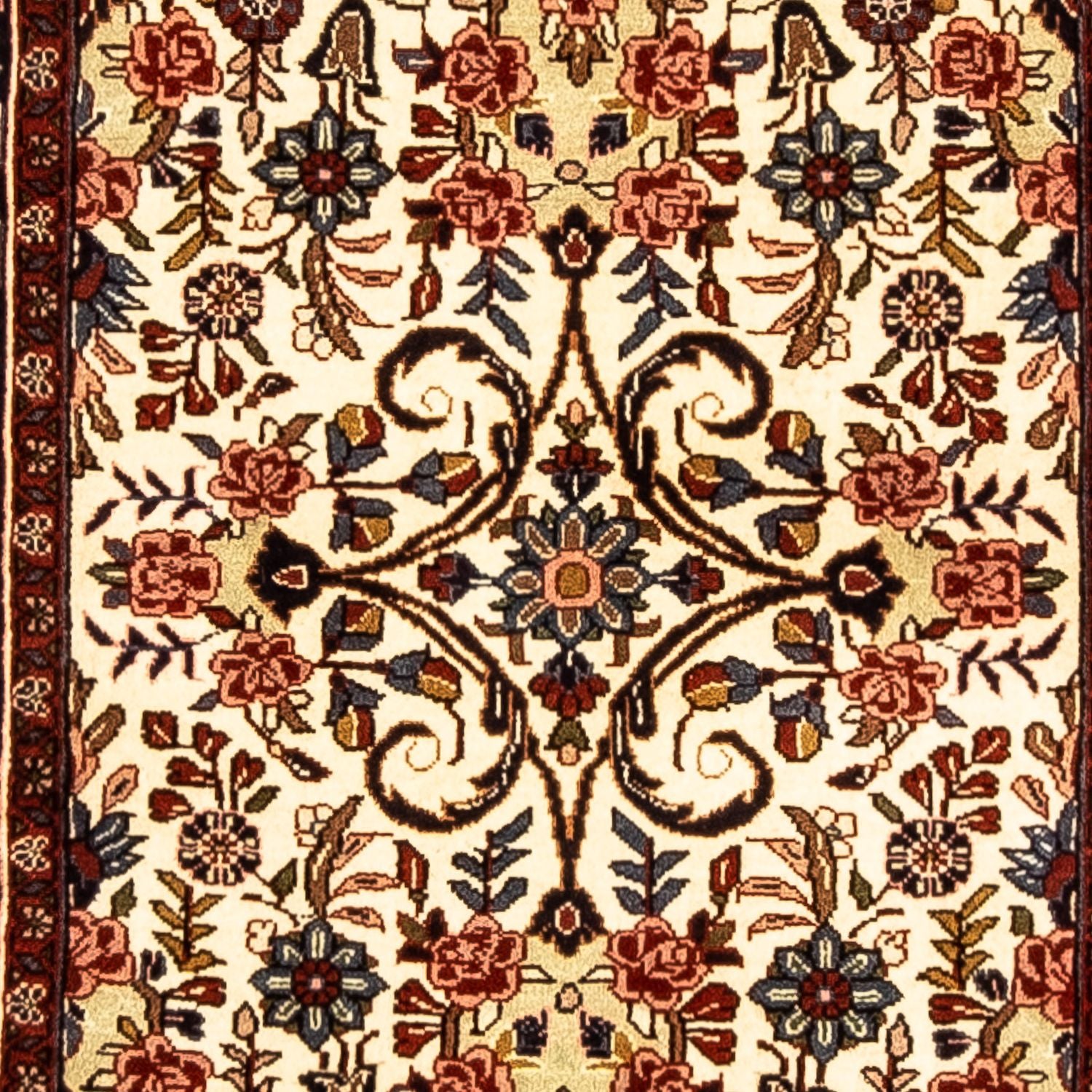 Tappeto corsia Tappeto Persero - Bidjar - 298 x 74 cm - beige