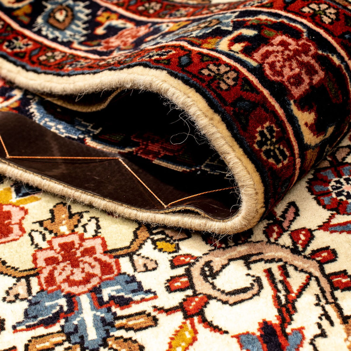 Tappeto corsia Tappeto Persero - Bidjar - 298 x 74 cm - beige