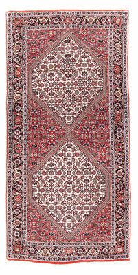 Tappeto Persero - Bidjar - 152 x 75 cm - rosso chiaro