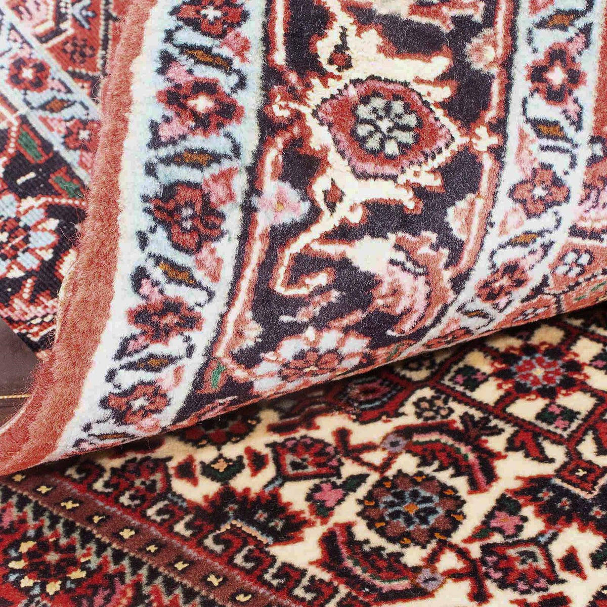 Tappeto Persero - Bidjar - 152 x 75 cm - rosso chiaro