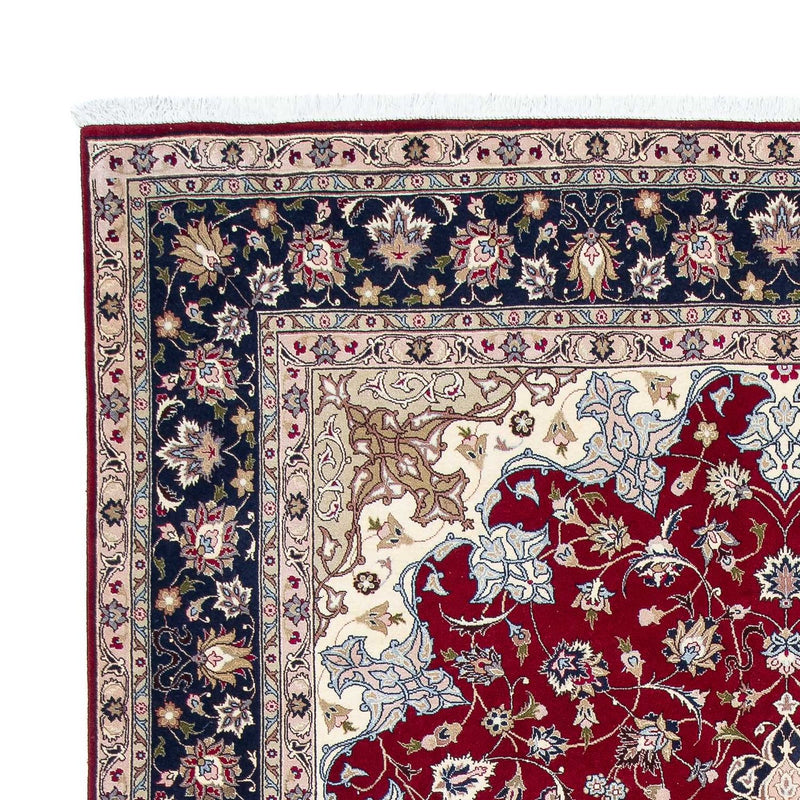 Tappeto Persero - Tabriz - Reale - 297 x 203 cm - rosso scuro