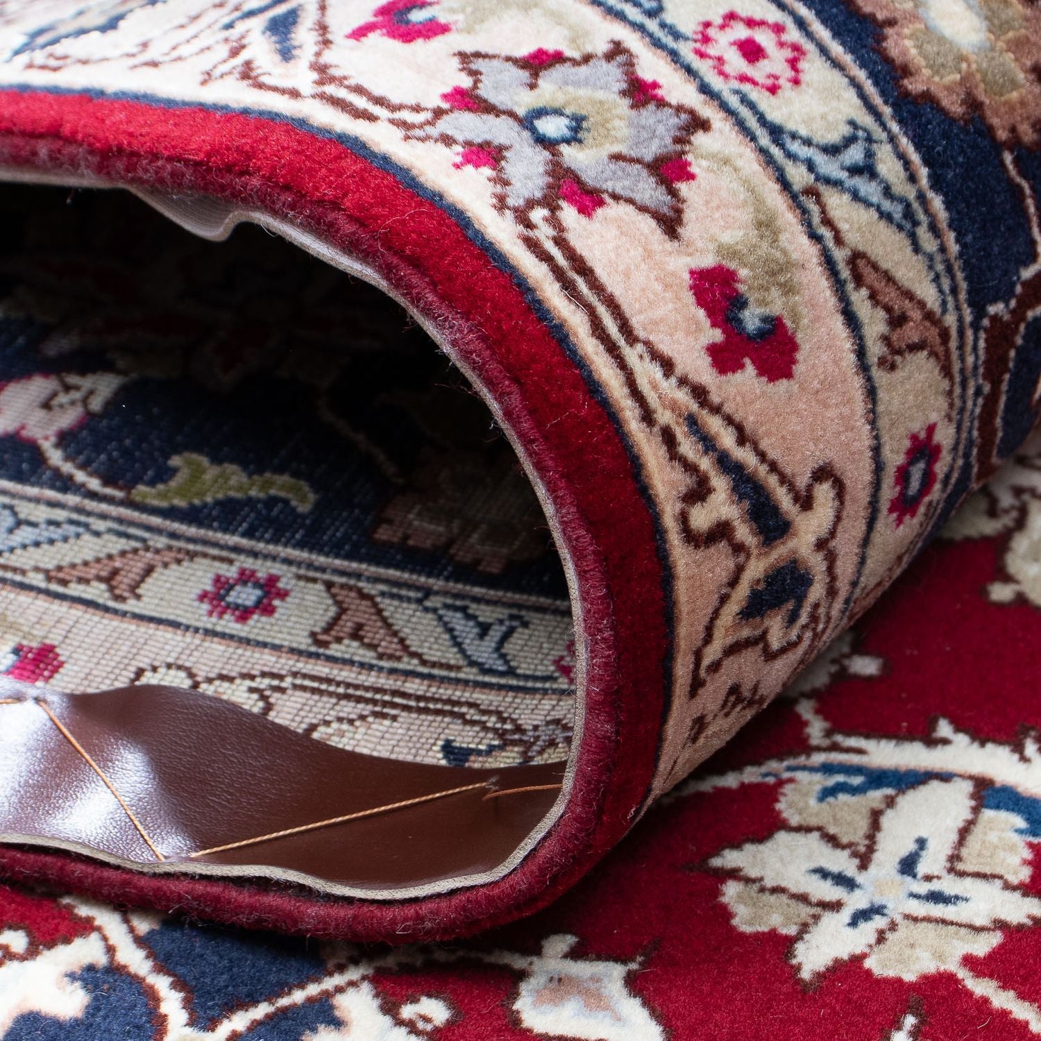 Tappeto Persero - Tabriz - Reale - 297 x 203 cm - rosso scuro