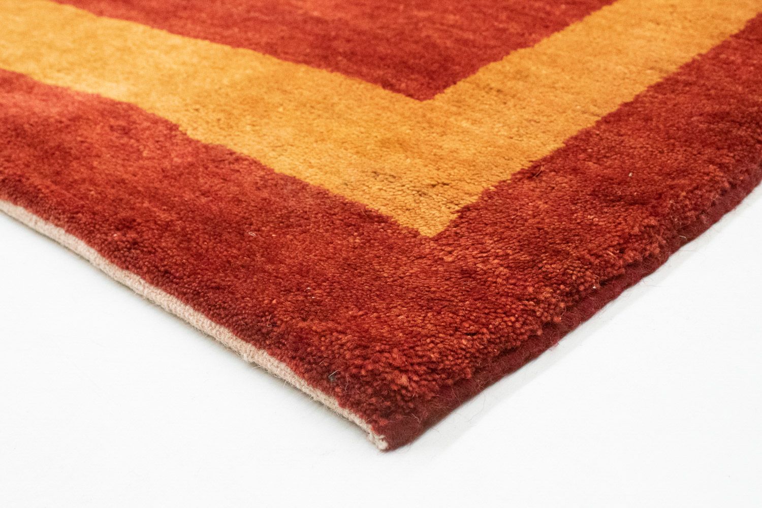 Tappeto Gabbeh - Persero - 190 x 152 cm - rosso