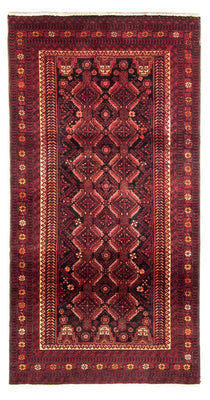Tappeto corsia Tappeto Belutsch - 216 x 102 cm - rosso scuro