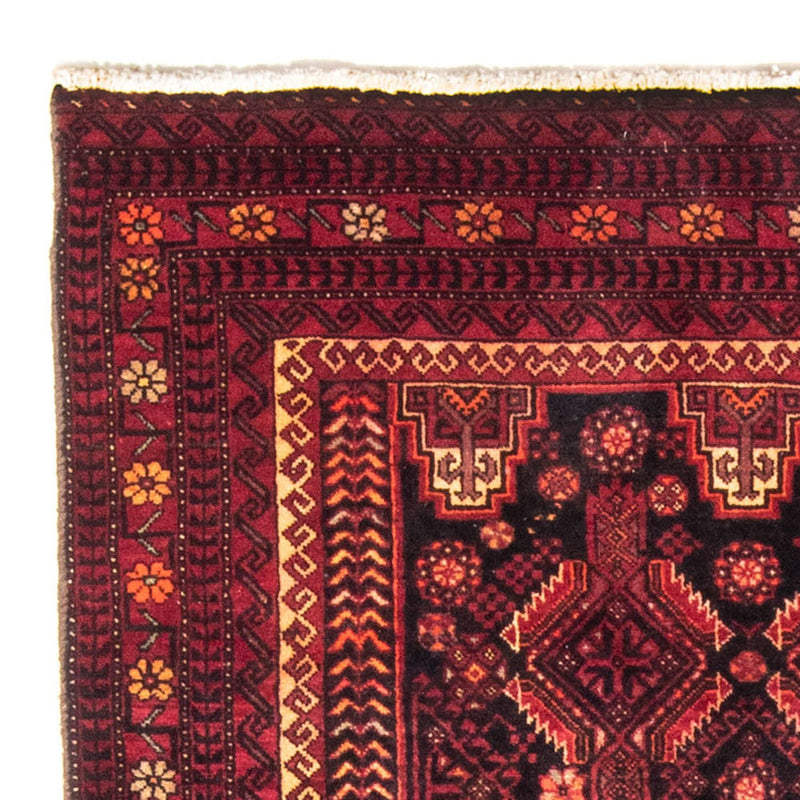 Tappeto corsia Tappeto Belutsch - 216 x 102 cm - rosso scuro