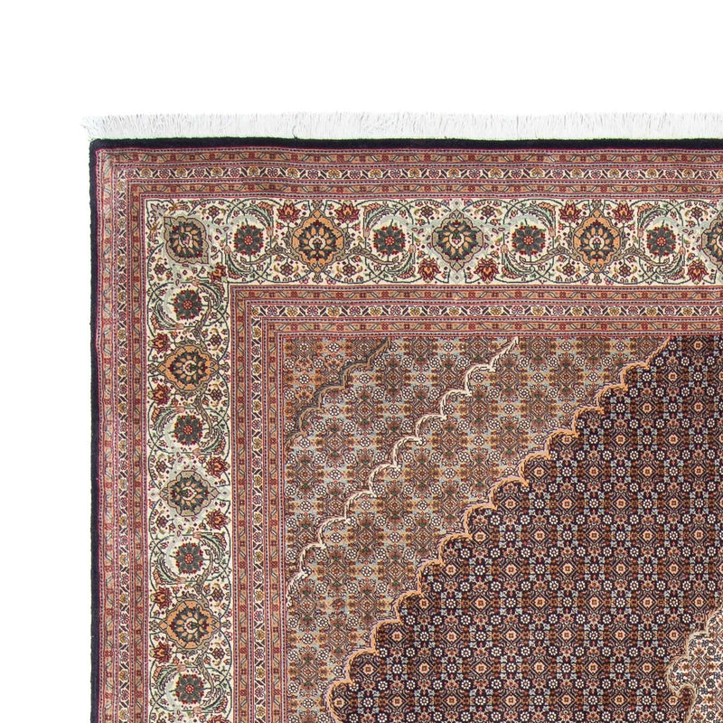 Tappeto Persero - Tabriz - 302 x 205 cm - blu scuro