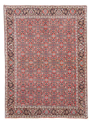 Tappeto Persero - Bidjar - 137 x 96 cm - rosso scuro