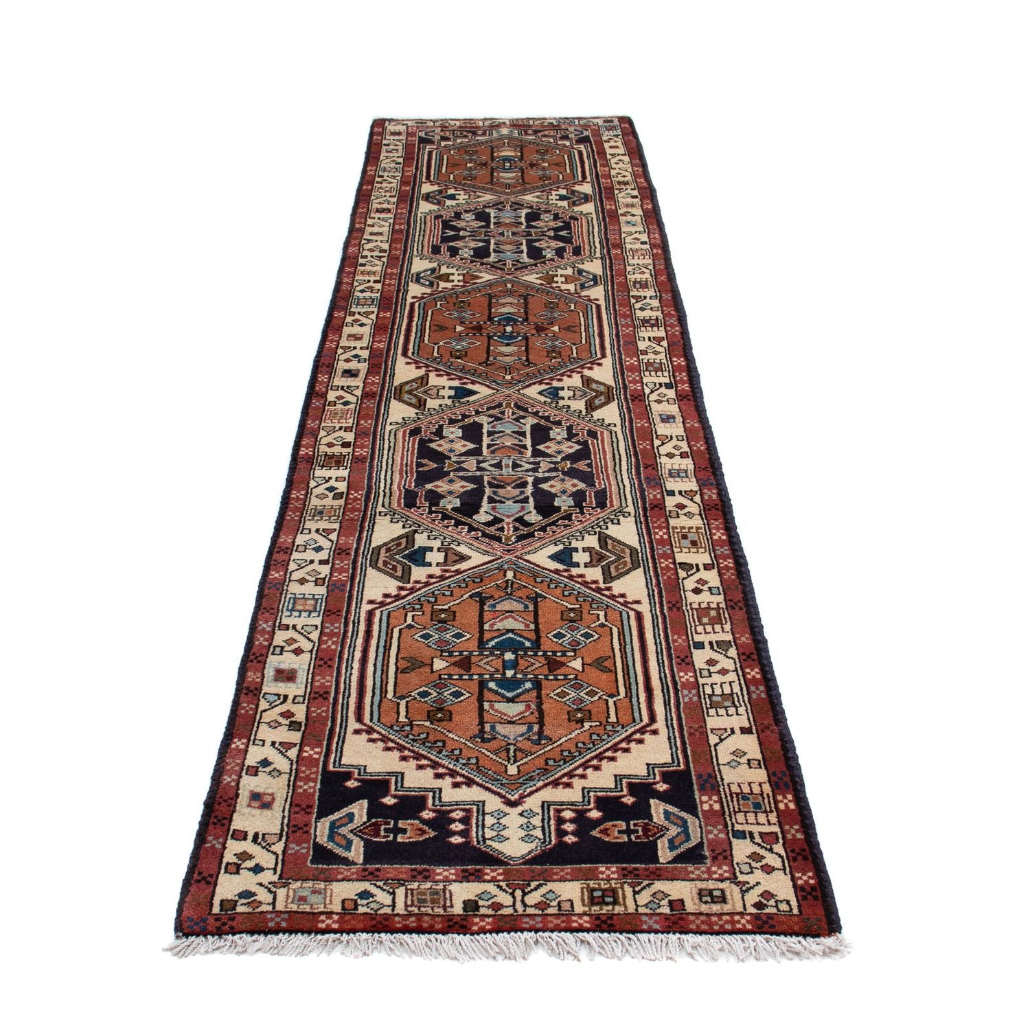 Tappeto corsia Tappeto Persero - Bidjar - 208 x 133 cm - beige