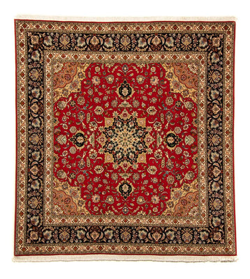 Tappeto Persero - Tabriz - Reale quadrato  - 208 x 200 cm - rosso