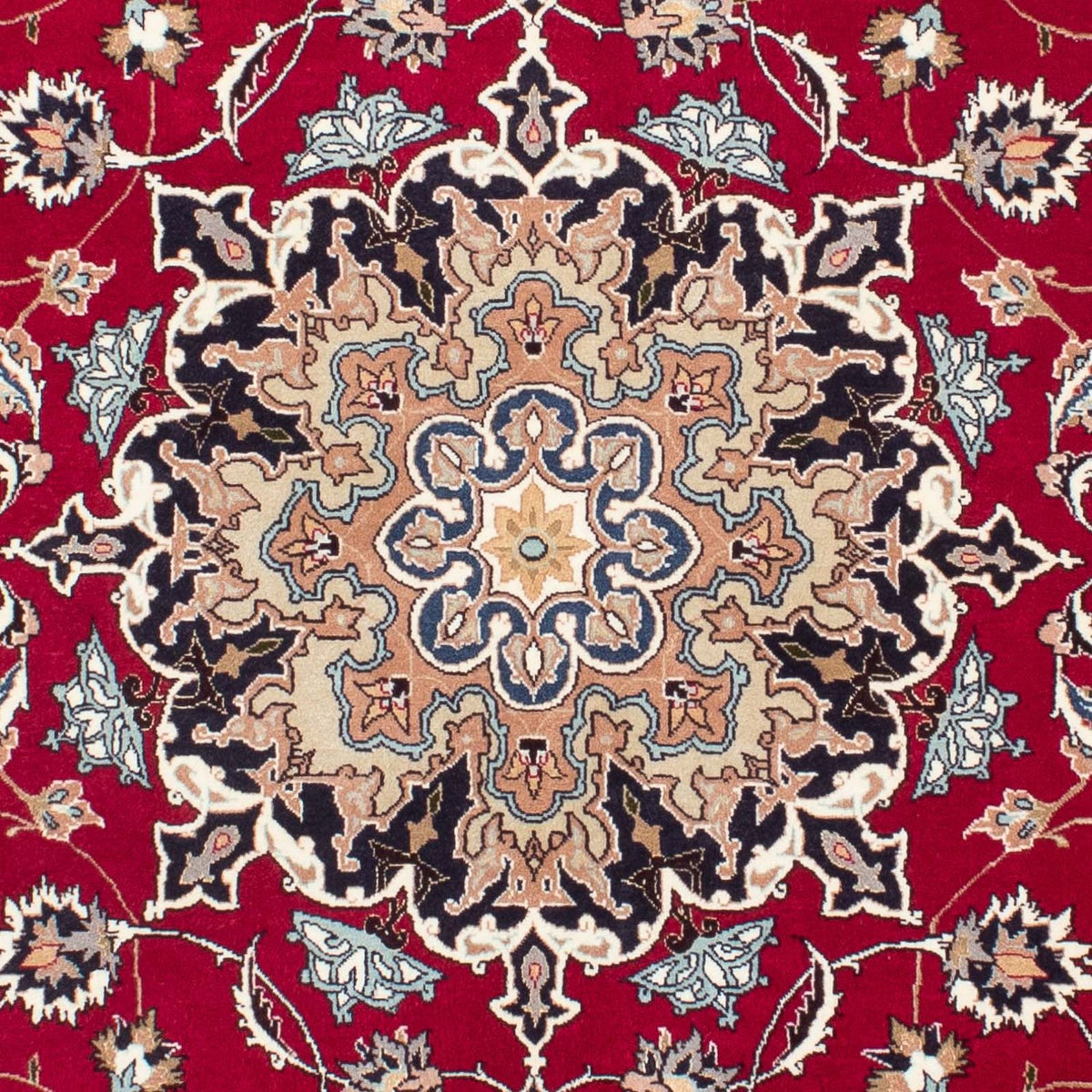 Tappeto Persero - Tabriz - Reale - 207 x 154 cm - rosso