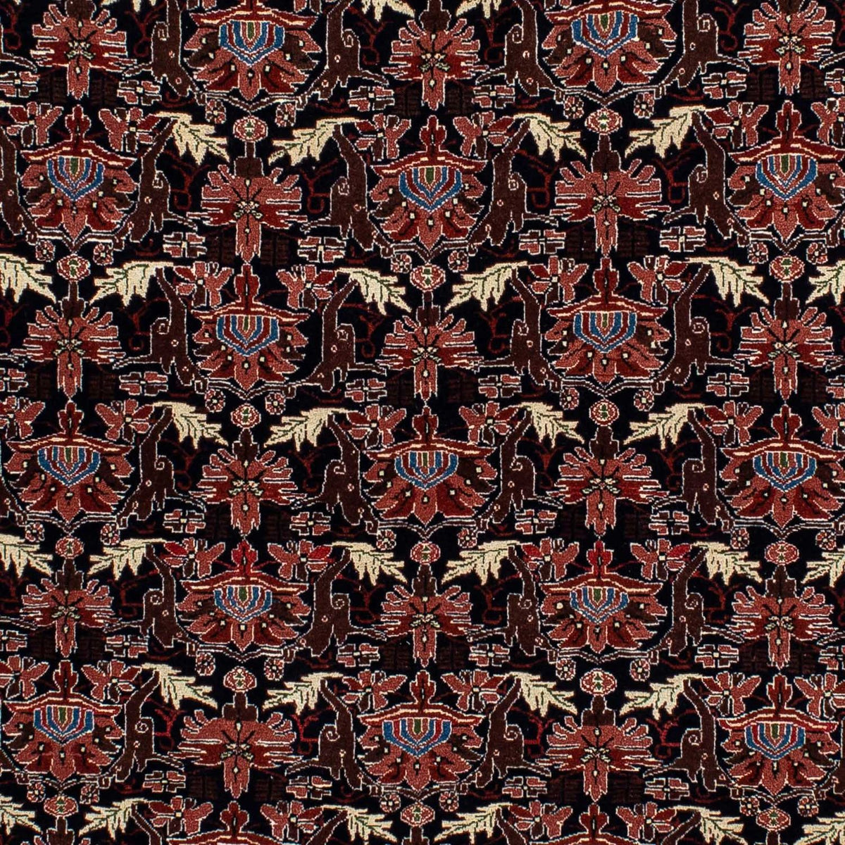 Tappeto Persero - Ghom - 186 x 141 cm - blu scuro