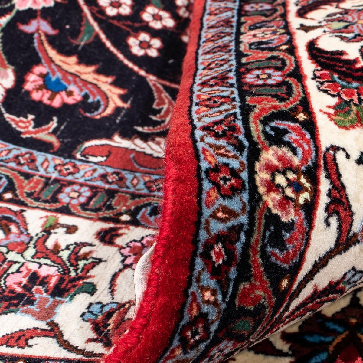 Tappeto Persero - Bidjar - 253 x 171 cm - blu scuro