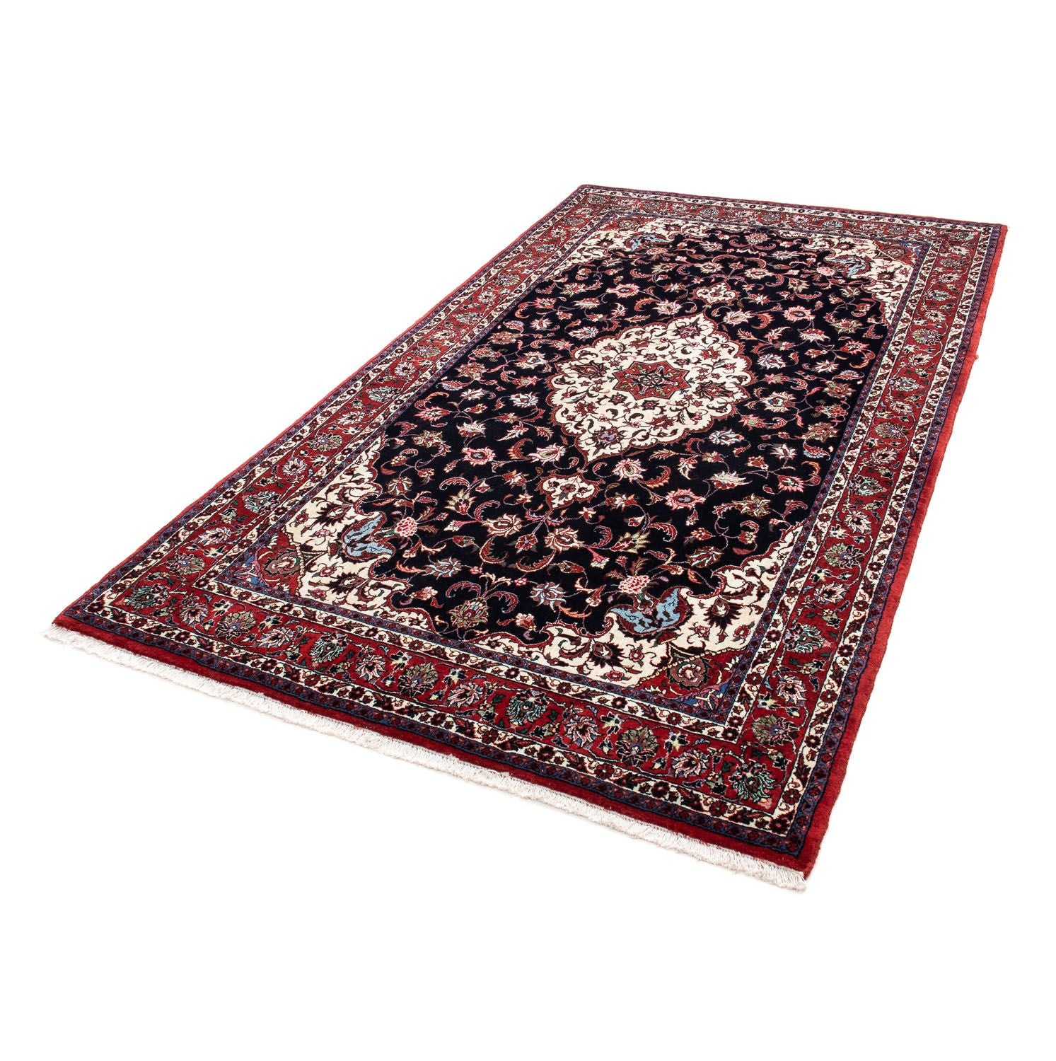 Tappeto Persero - Bidjar - 242 x 133 cm - blu scuro