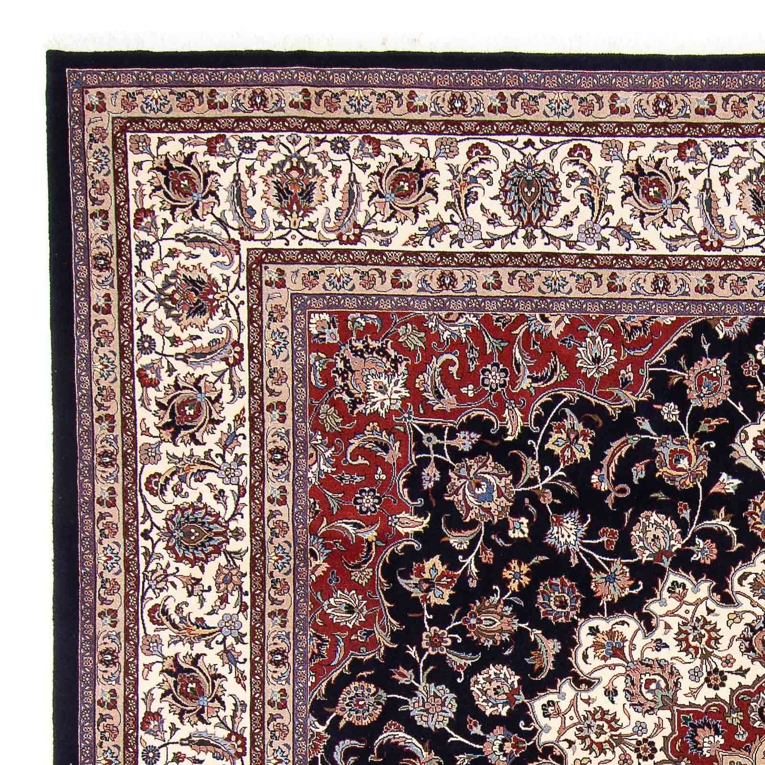 Tappeto Persero - Classico quadrato  - 307 x 300 cm - blu scuro