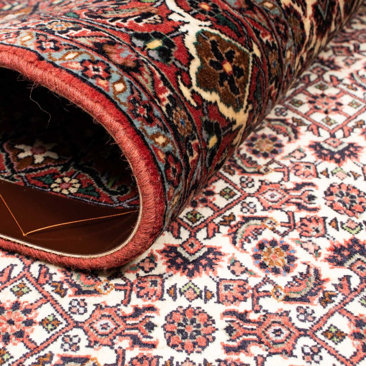 Tappeto Persero - Bidjar - 240 x 173 cm - rosso scuro