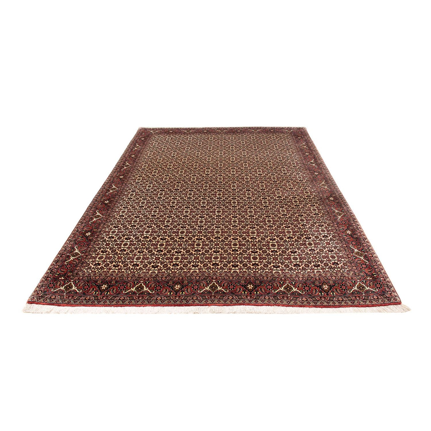 Tappeto Persero - Bidjar - 240 x 173 cm - rosso scuro