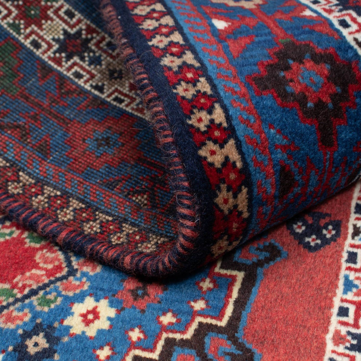 Tappeto Persero - Nomade - 140 x 100 cm - rosso scuro