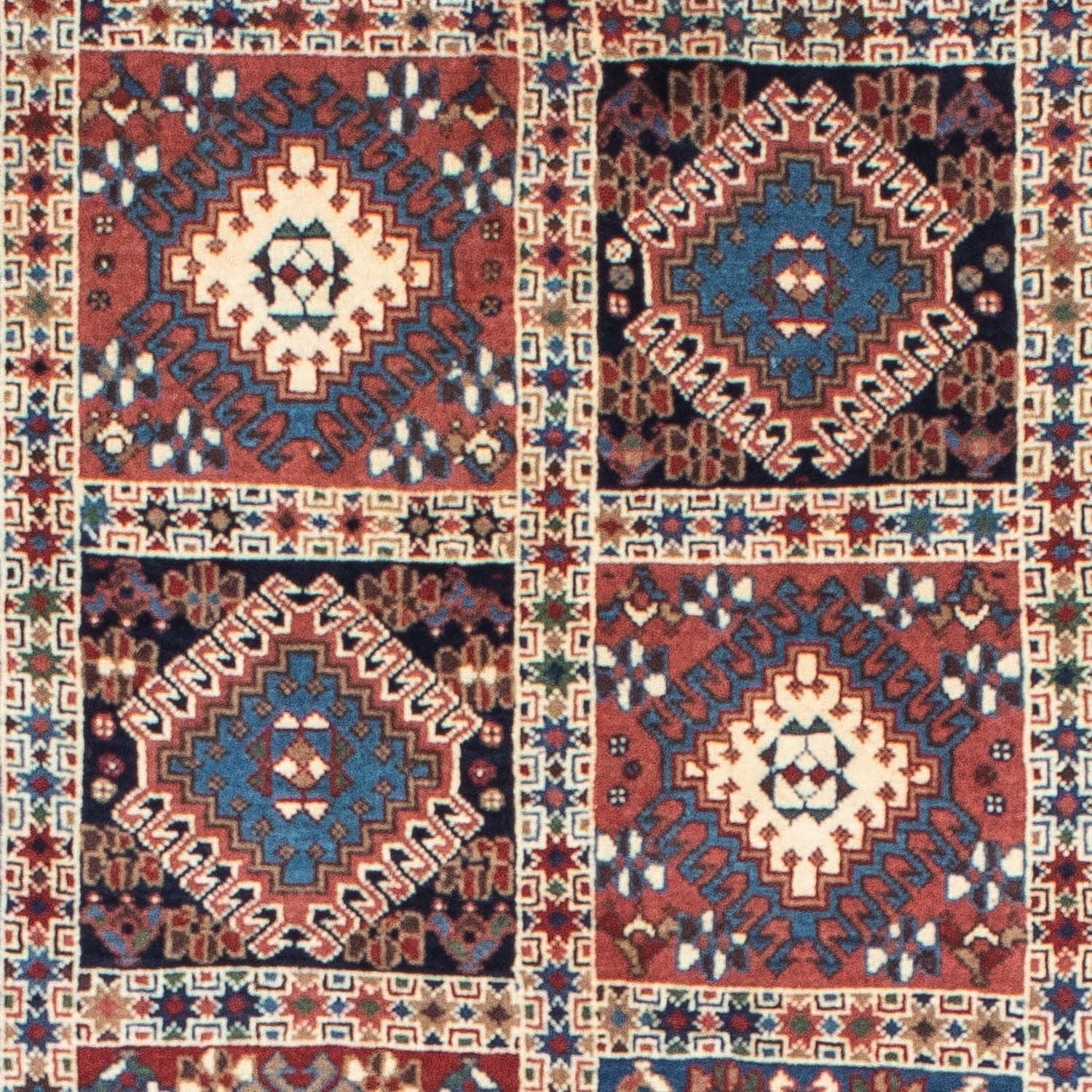 Tappeto corsia Tappeto Persero - Nomade - 197 x 84 cm - rosso scuro