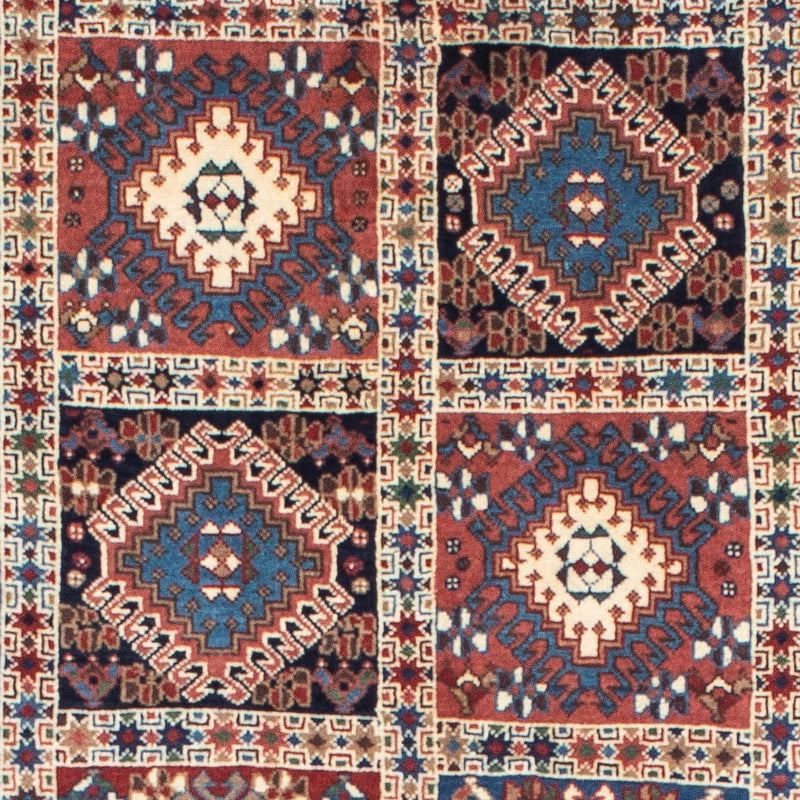 Tappeto corsia Tappeto Persero - Nomade - 197 x 84 cm - rosso scuro