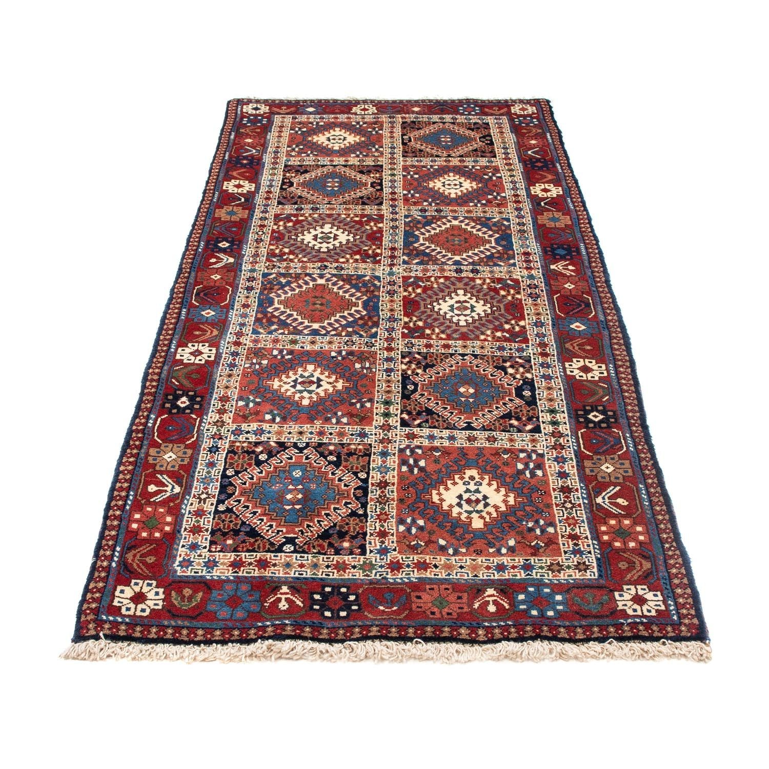 Tappeto corsia Tappeto Persero - Nomade - 197 x 84 cm - rosso scuro