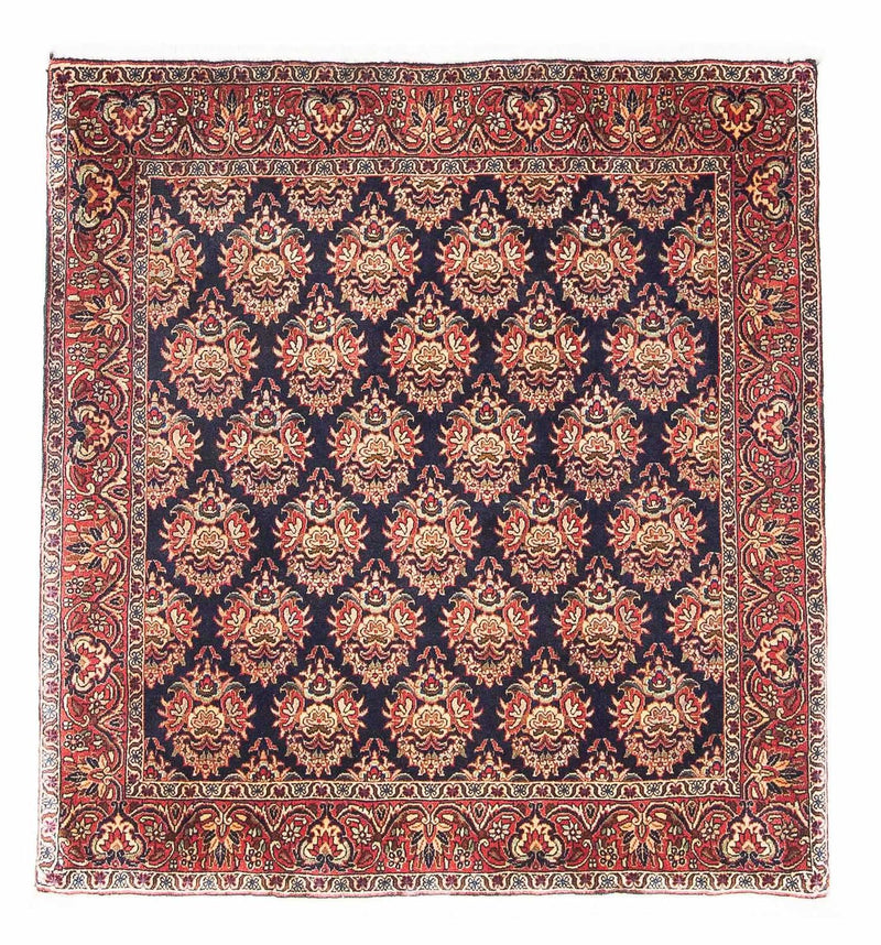 Tappeto Persero - Bidjar quadrato  - 107 x 106 cm - blu scuro