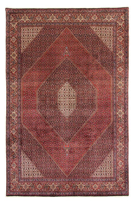 Tappeto Persero - Bidjar - 382 x 249 cm - rosso scuro