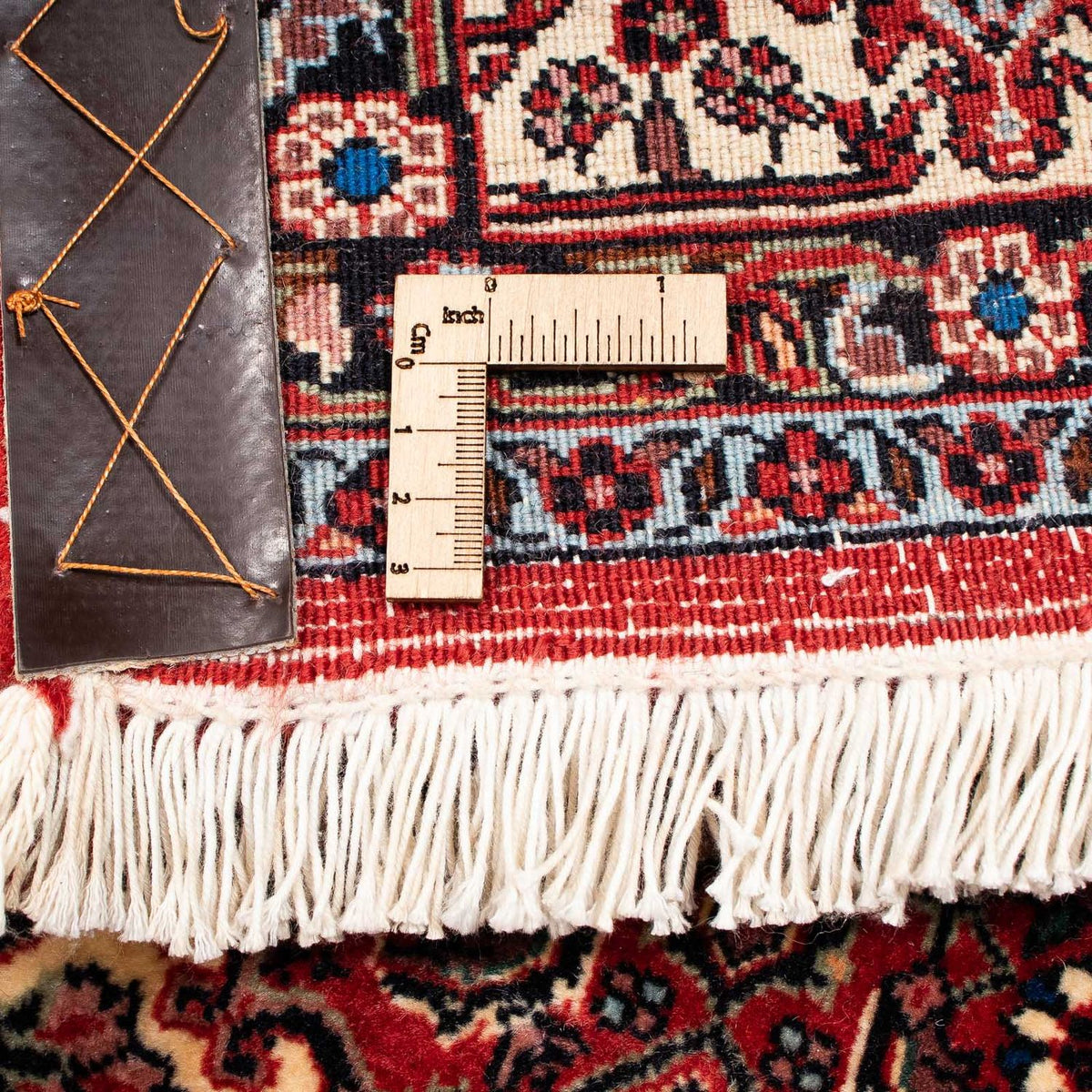 Tappeto Persero - Bidjar - 255 x 202 cm - rosso scuro