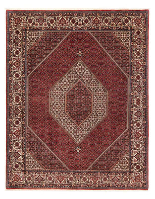 Tappeto Persero - Bidjar - 252 x 205 cm - rosso scuro