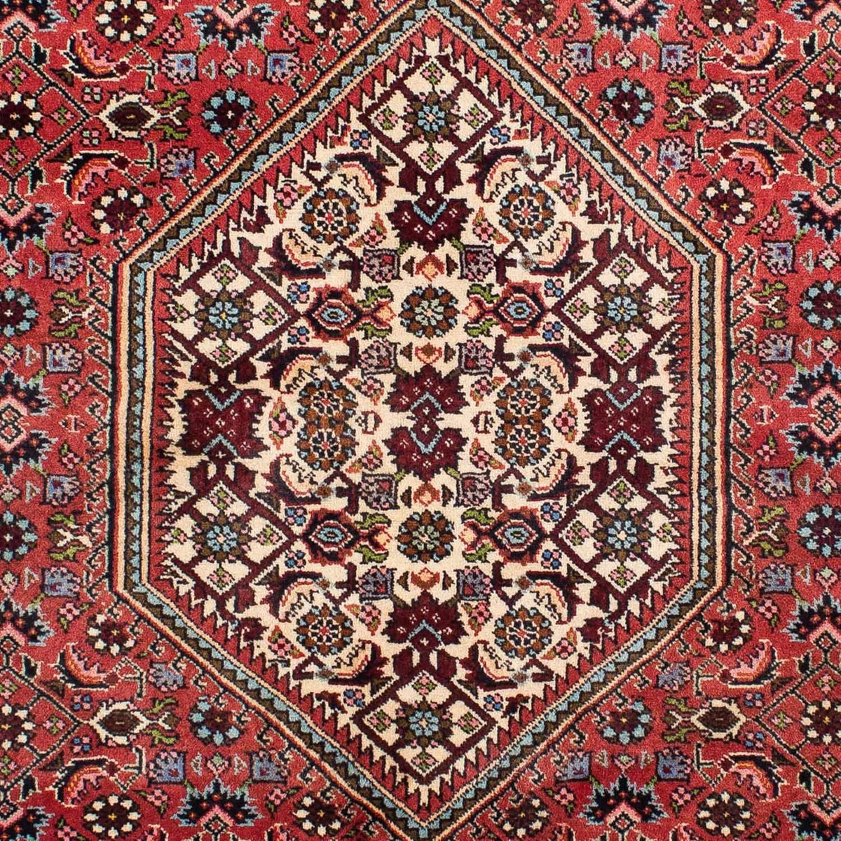 Tappeto Persero - Bidjar - 242 x 135 cm - rosso