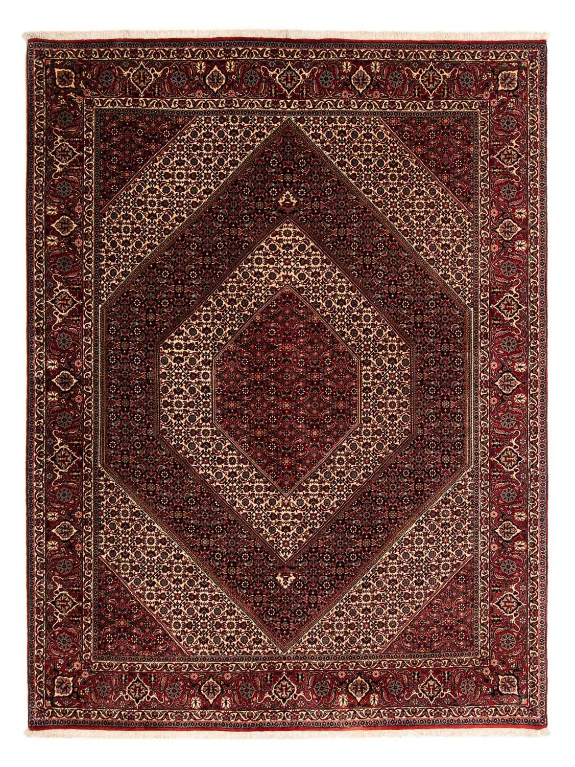 Tappeto Persero - Bidjar - 262 x 203 cm - rosso scuro