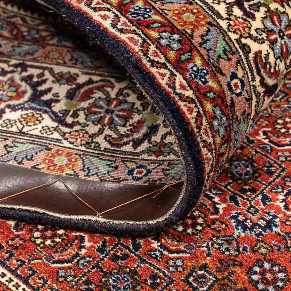 Tappeto Persero - Bidjar - 205 x 139 cm - rosso scuro