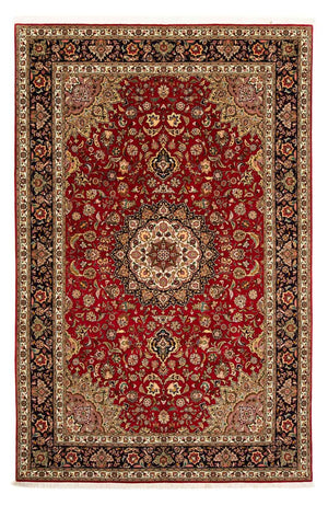 Tappeto Persero - Tabriz - Reale - 300 x 202 cm - rosso scuro