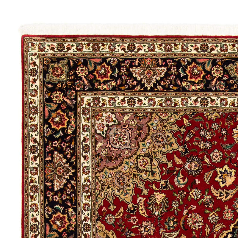 Tappeto Persero - Tabriz - Reale - 300 x 202 cm - rosso scuro