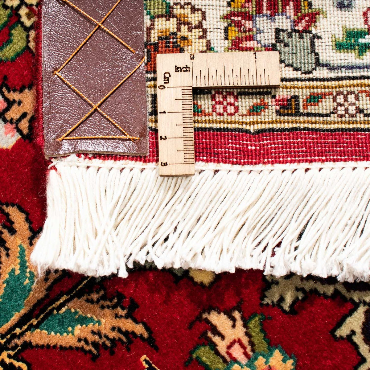 Tappeto Persero - Tabriz - Reale - 300 x 202 cm - rosso scuro