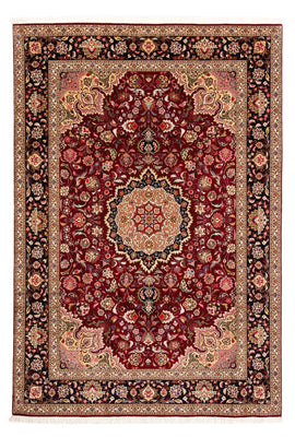 Tappeto Persero - Tabriz - Reale - 300 x 202 cm - rosso scuro