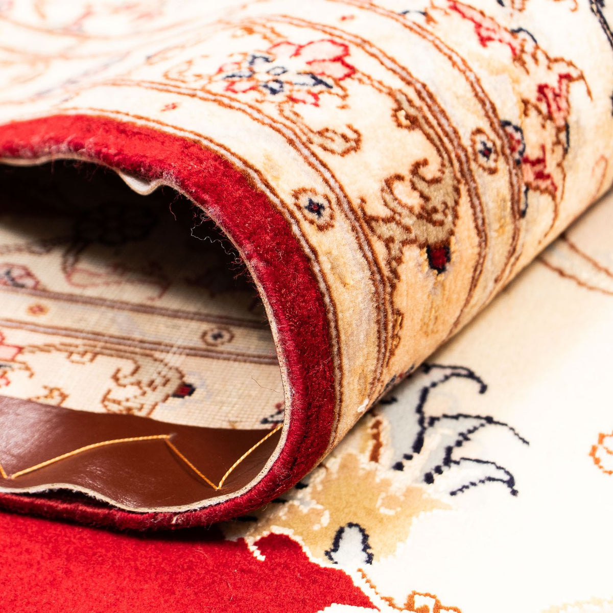 Tappeto Persero - Tabriz - Reale - 402 x 298 cm - rosso scuro