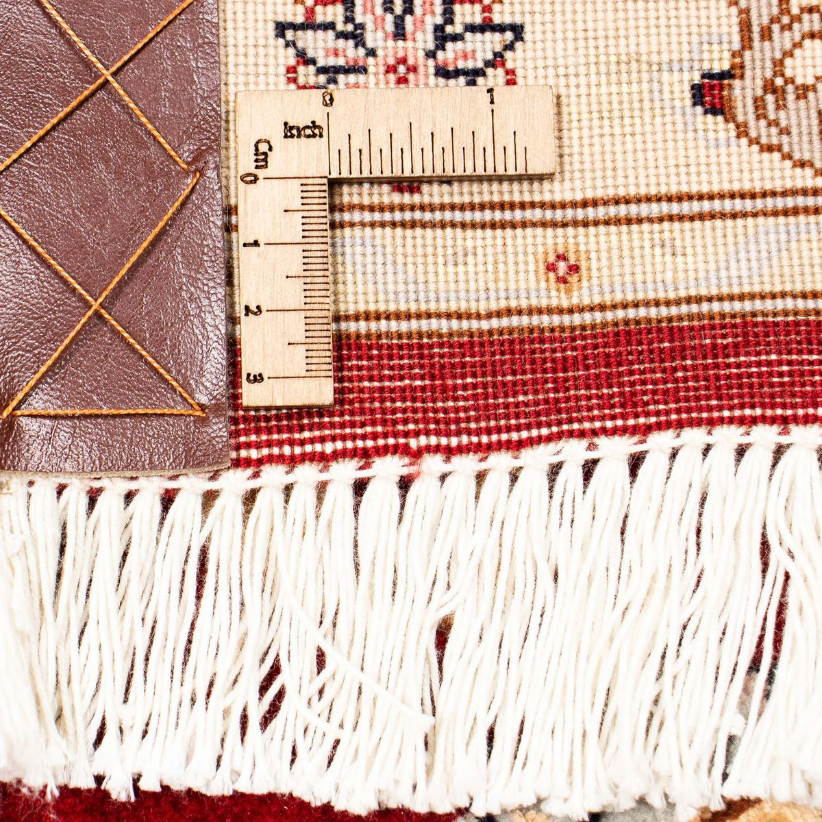 Tappeto Persero - Tabriz - Reale - 402 x 298 cm - rosso scuro